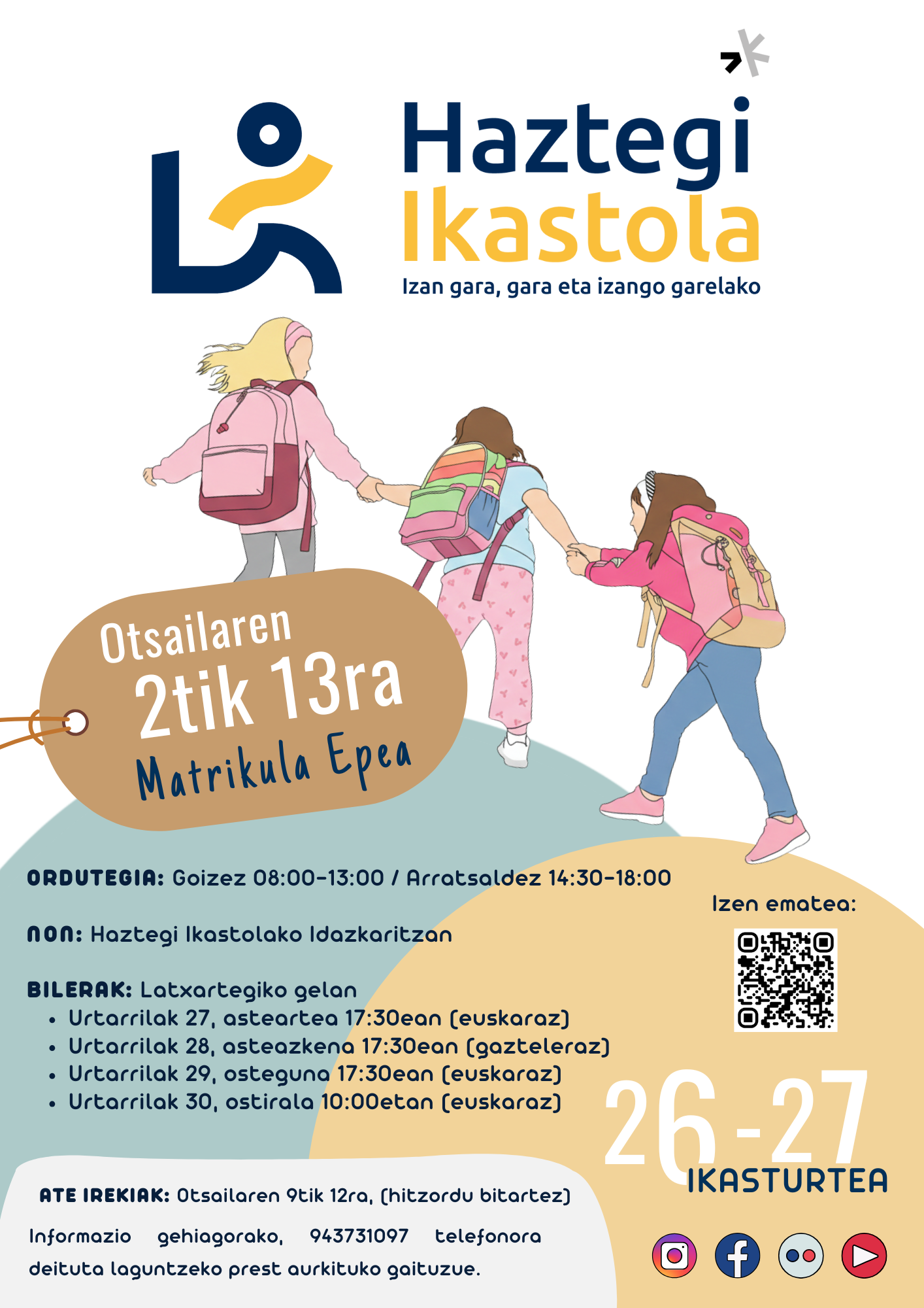 2026 2027 MATRIKULAZIO KARTELA 2