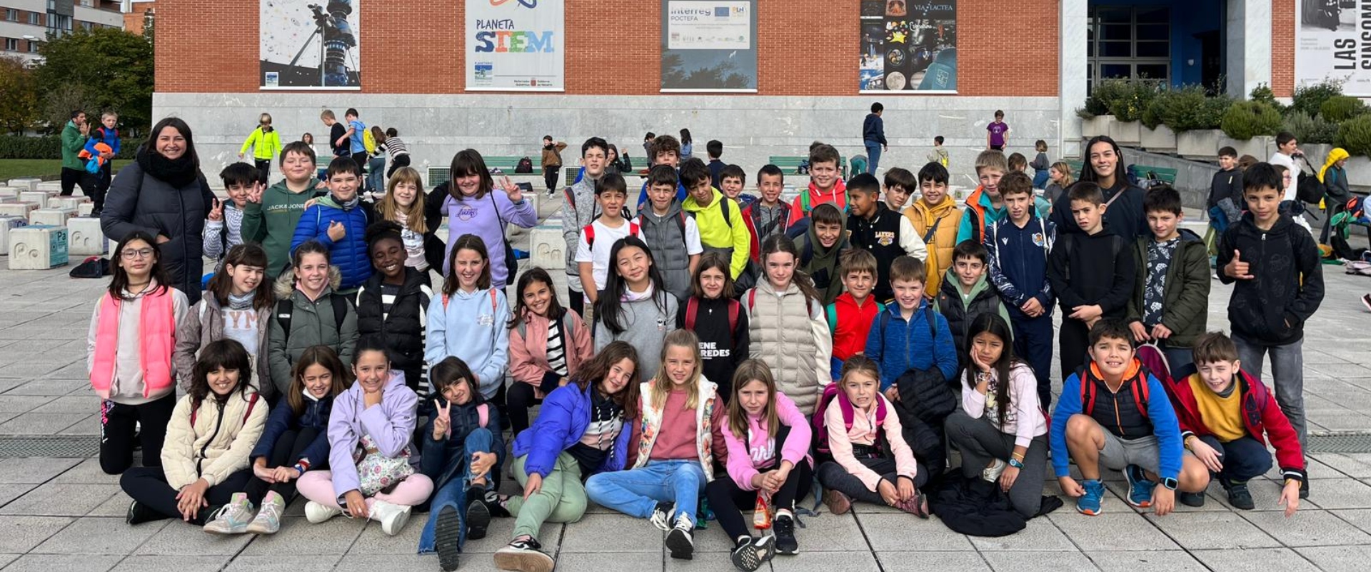 Los alumnos de LH 5 han visitado el Planetario de Pamplona